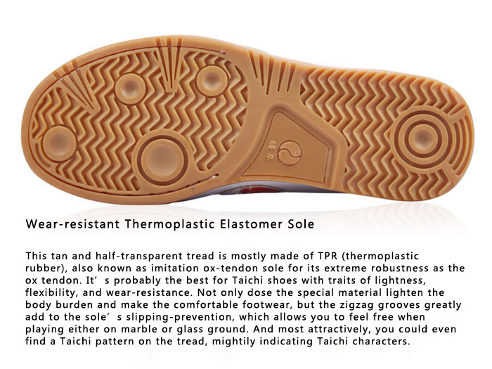 Tai Chi Shoes Leather Tai Chi Shoes Detail image